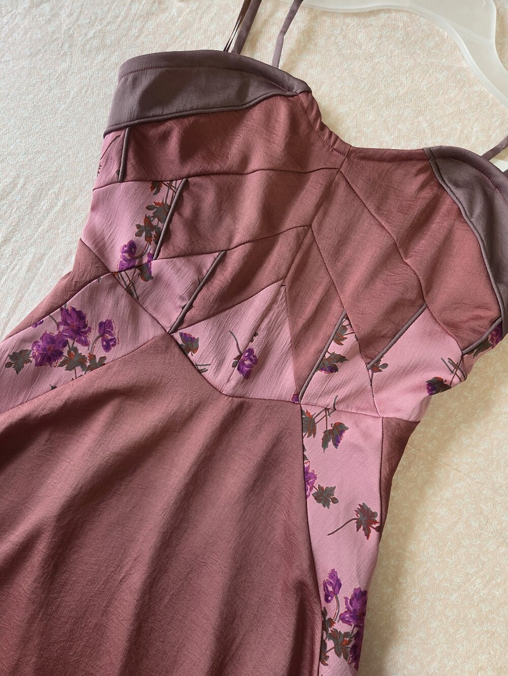 Free People Y2K Whimsical High-Low Slip Dress Festival NWT Size 2 !Vintage FP!